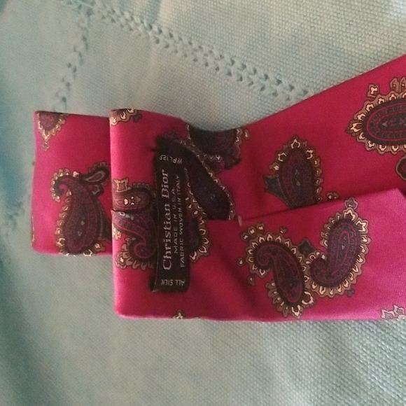 Christian Dior Silk Tie - Picture 11 of 11